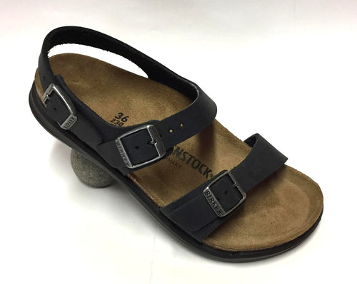 Birkenstock Sonora Crosstown Oiled Blk Sandal (W)(R)