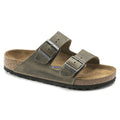 Birkenstock Arizona Soft Footbed Faded Khaki (W)(S)