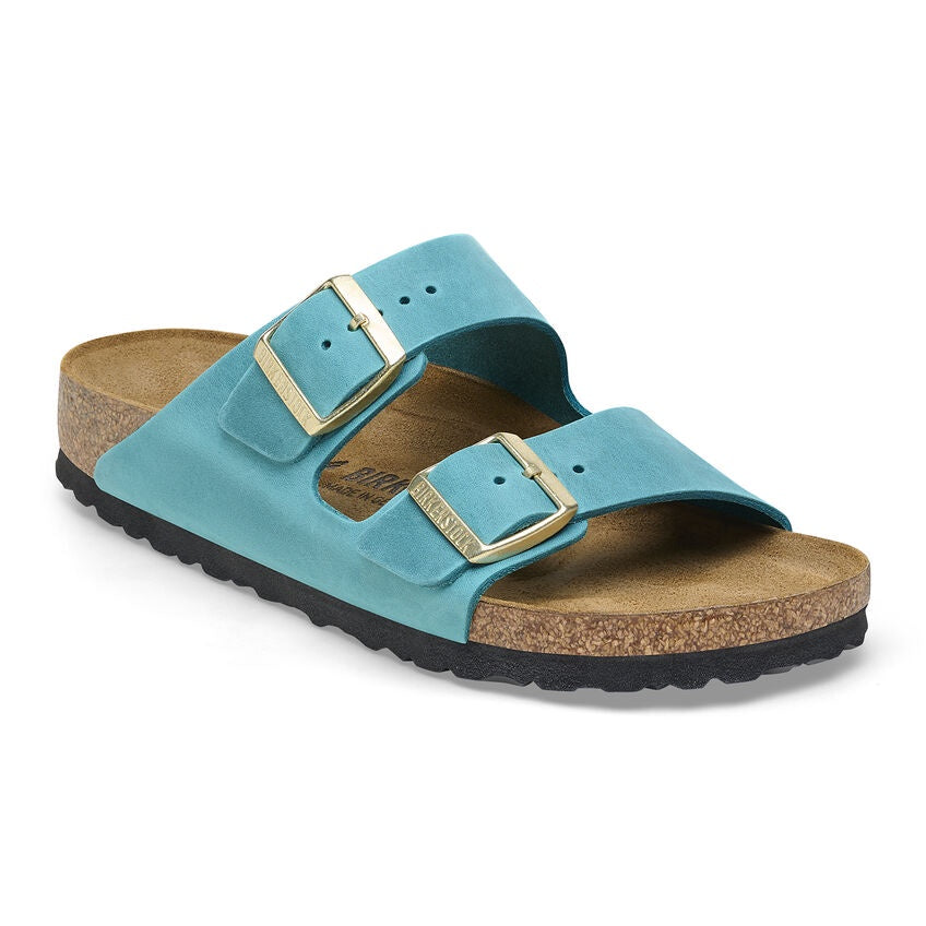 Birkenstock Arizona Oiled Ltr Biscay Bay (N)(R)