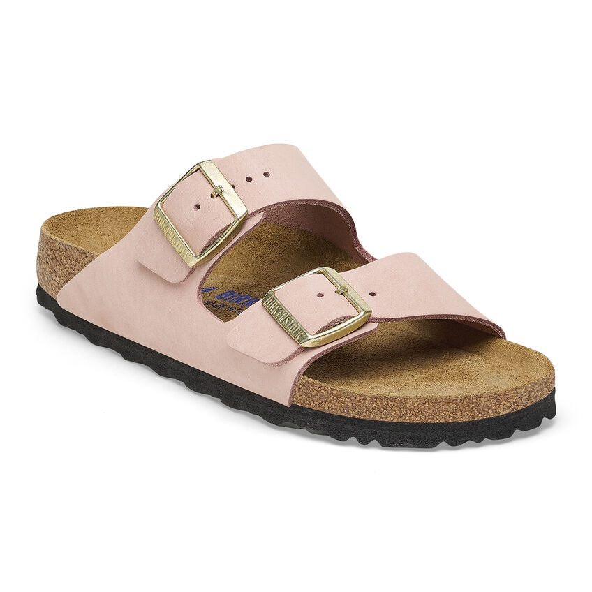 Birkenstock Arizona Soft Footbed Nubuck Pink (W)(S)