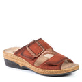 Portofino 23024 Brown Slip On Sandal