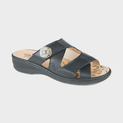 Portofino ND5596NER Black Slip On