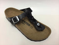 Birkenstock Gizeh Braided Leather Black (W)(R)