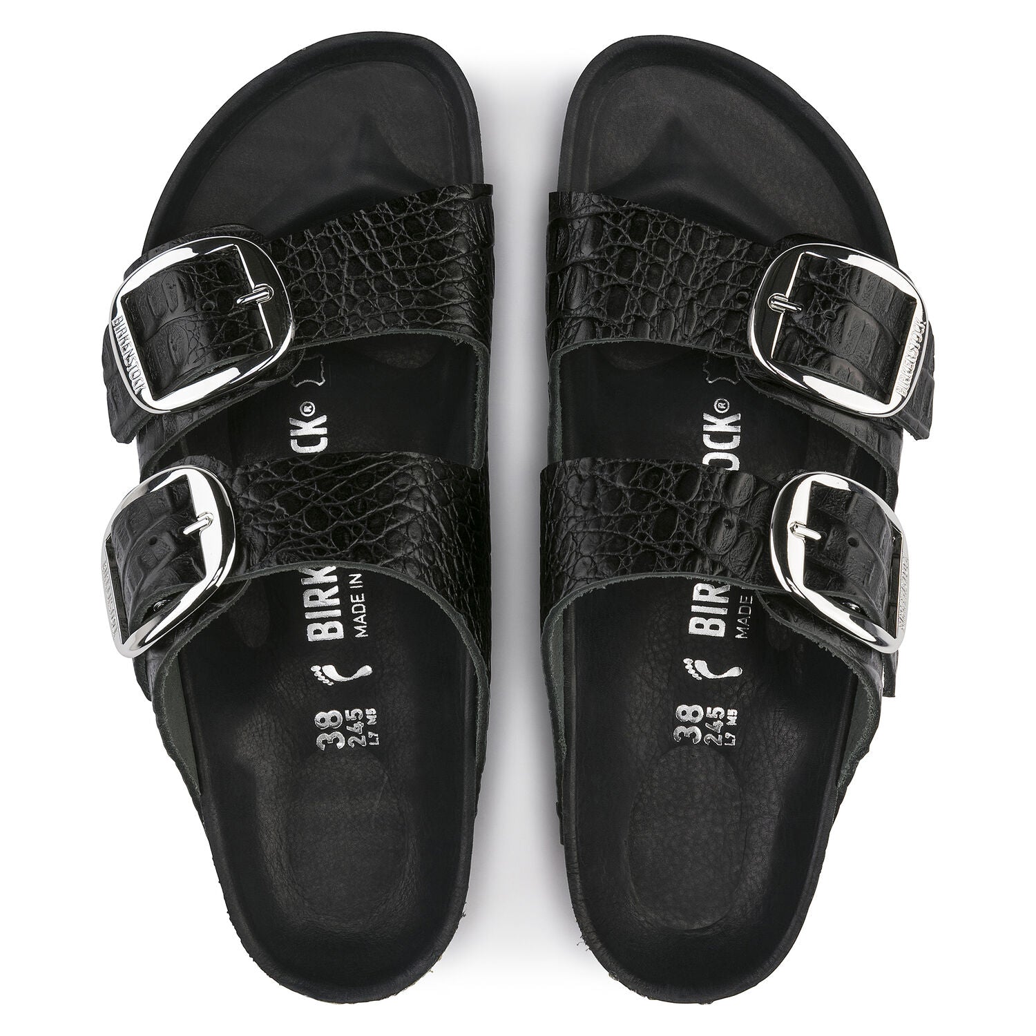 LAST PAIR - Birkenstock Arizona Gator Leather (R)(N)
