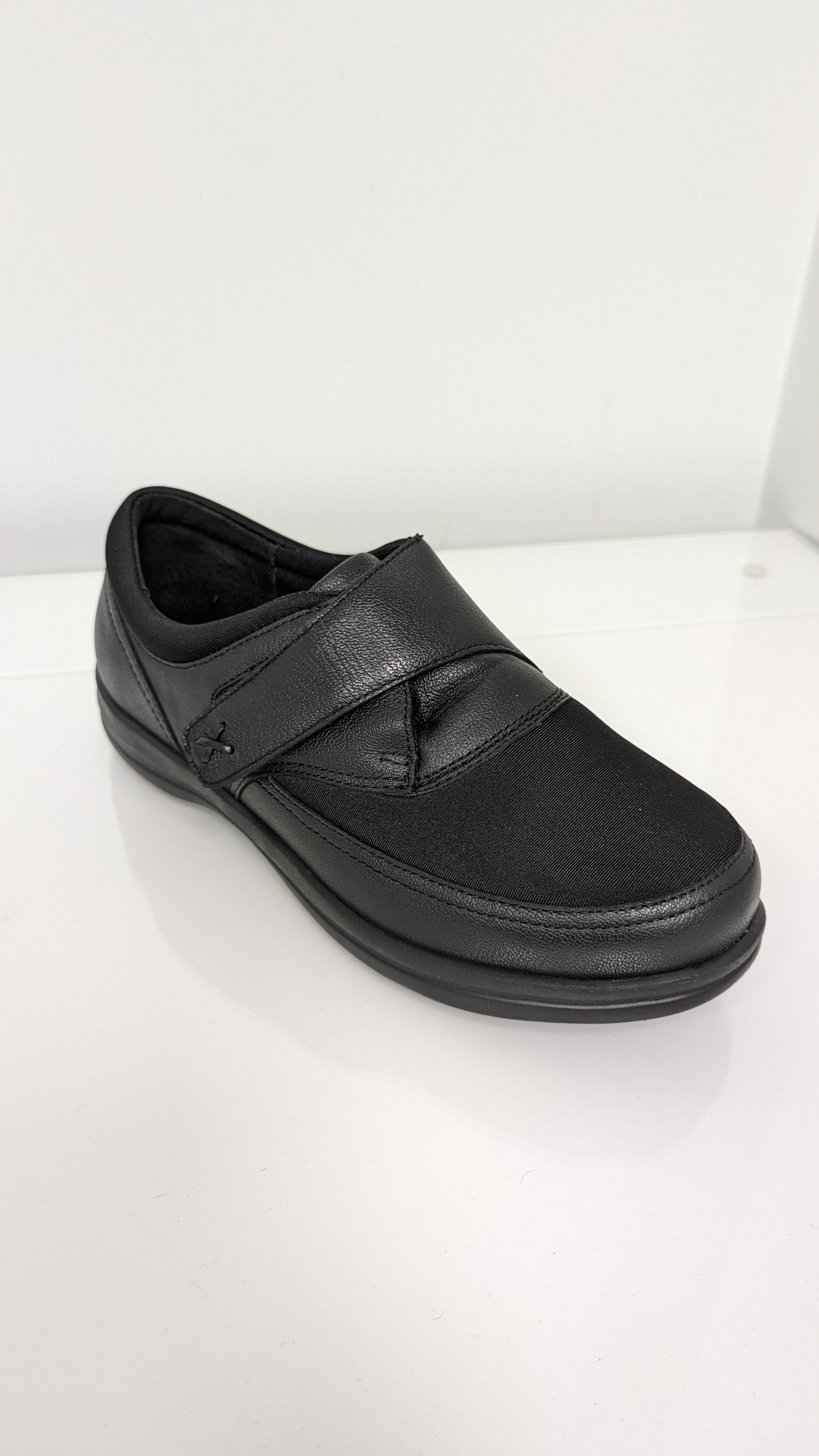 Black Leather Monk Strap Emmy