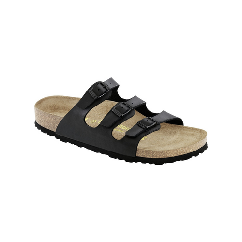 Birkenstock Florida Soft Footbed Black Birko-Flor (W)(S)