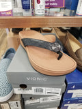 Vionic Pacific Black Woven Sandal