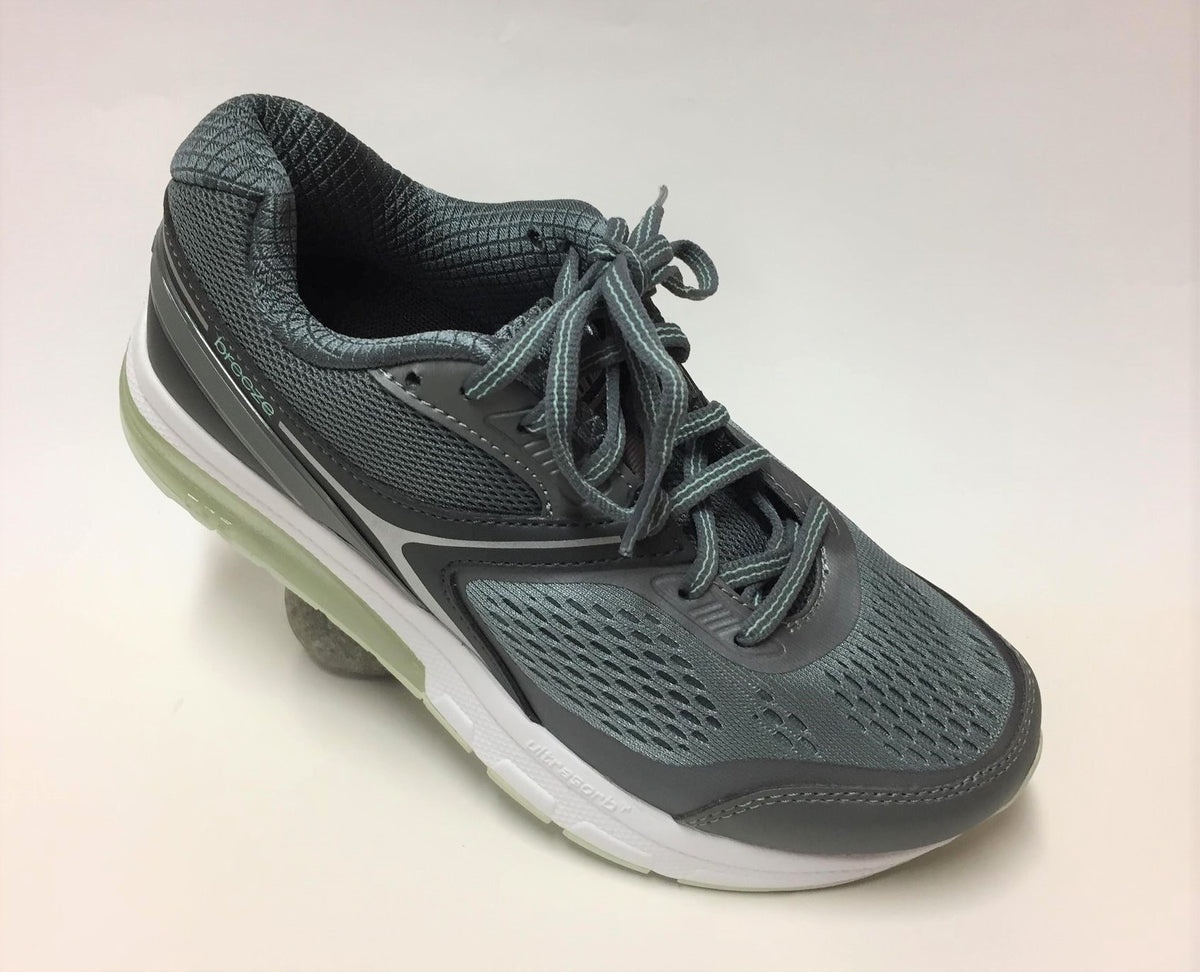 Cambrian Breeze Womens Shoe Grey/Mint – HealthWalks Inc