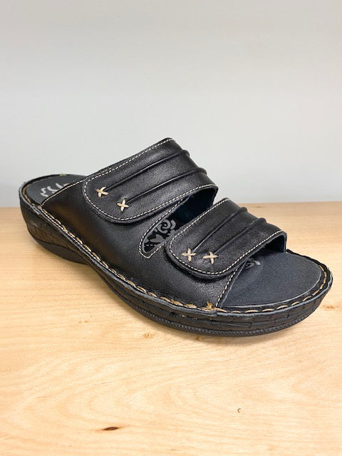 Propet June Black Sandal