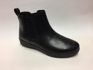 FitFlop Chai Chelsea Black Boot