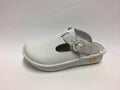 Alegria Donna White Clog