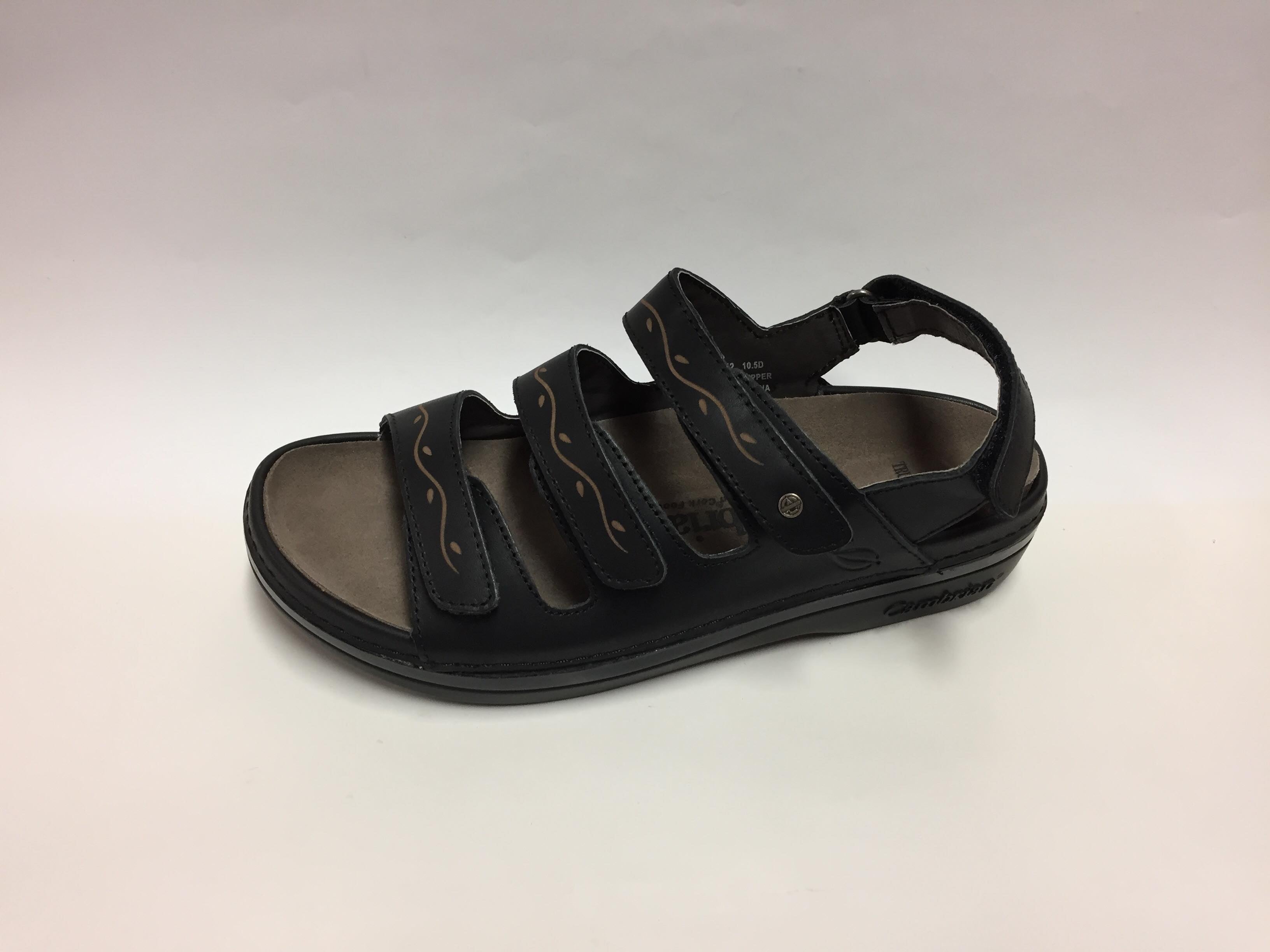 Cambrian Delphi Black Sandal